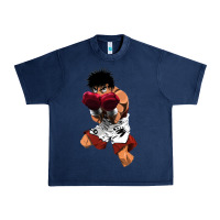 Navy ippo makunouchi Urban Heavy Tee - lanVoArt