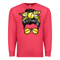 Cardinal softball mom Premium Sweatshirt - RacoonDesign