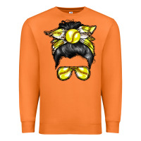 Carrot softball mom Premium Sweatshirt - RacoonDesign