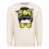 Sandshell softball mom Premium Sweatshirt - RacoonDesign