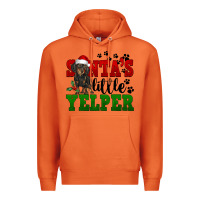 Carrot Santa's Little Yelper Premium Hoodie - FaDigitalArtStudio