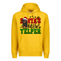 Lemon Santa's Little Yelper Premium Hoodie - FaDigitalArtStudio