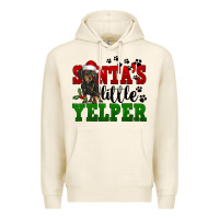 Tofu Santa's Little Yelper Premium Hoodie - FaDigitalArtStudio