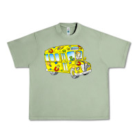 Oil Green the magic school bus Urban Heavy Tee - lanVoArt