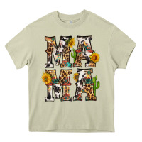 Mossy Western Mama With Sunflowers Heavy Core Tee - BundleAndBundleShop