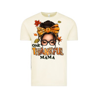Vintage Arctic one thankful mama afro messy bun Vintage Tee - texasbilliewilder