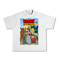 Lunar Rock drawn together Urban Heavy Tee - lanVoArt