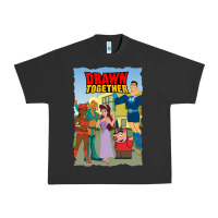 Pigment Black drawn together Urban Heavy Tee - lanVoArt