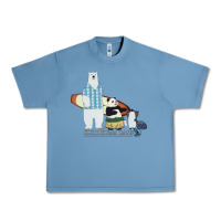 Pebble Blue shirokuma cafe Urban Heavy Tee - lanVoArt