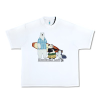 White shirokuma cafe Urban Heavy Tee - lanVoArt