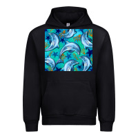 Black dolphin tumbler Urban Hoodie - BarkalooDesign