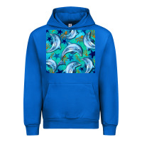 Cobalt dolphin tumbler Urban Hoodie - BarkalooDesign