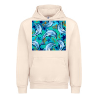 Sandshell dolphin tumbler Urban Hoodie - BarkalooDesign