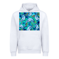 White dolphin tumbler Urban Hoodie - BarkalooDesign