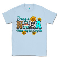Dusty Blue being nana makes my life complete Classic Tee - RanaPortraitStore
