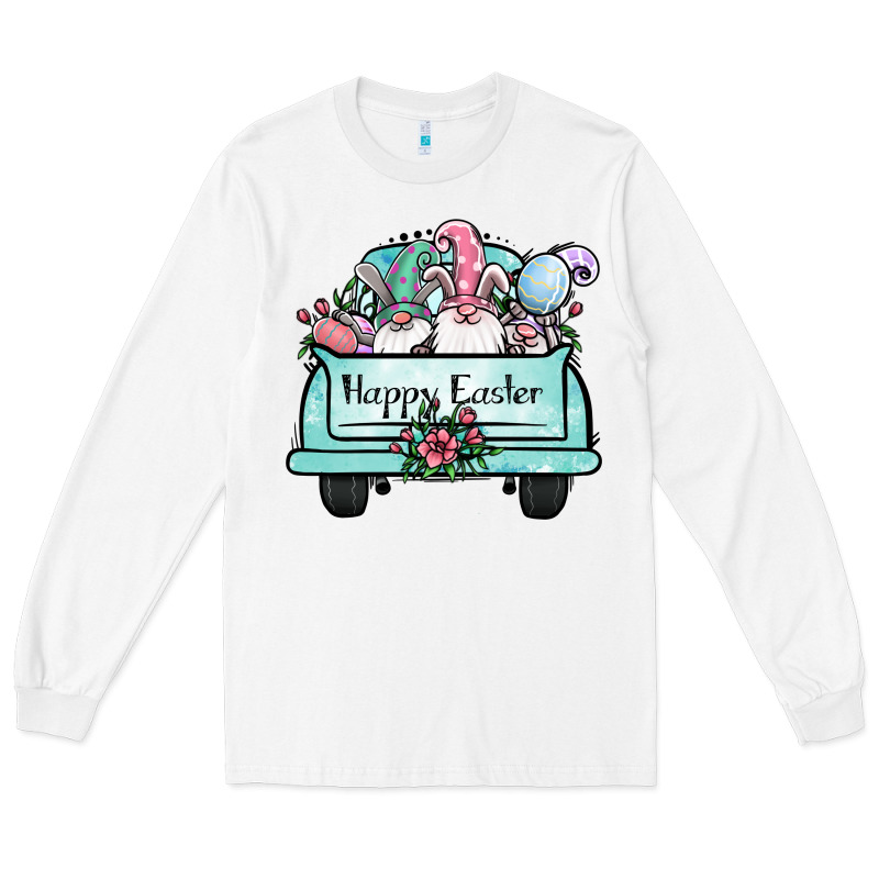 Easter Gnomes Truck Long Sleeve Tee by Jasminsmagicworld | Teevron