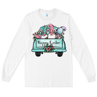 White easter gnomes truck Long Sleeve Tee - Jasminsmagicworld