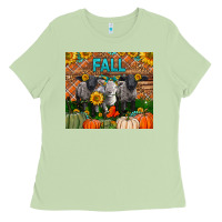 Matcha Fall Baby Lambs Ladies Tee - LillyAllenDesigns