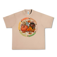 Burro Bonfires flannels smores campfires pumpkin Urban Heavy Tee - NancyCooperArtShop