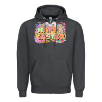 Smoke Happy Easter Zipper Hoodie - LillyAllenDesigns