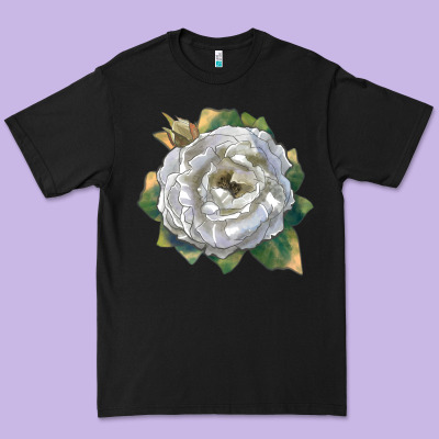 Pillow Fight Rose Premium Tee Designed By Lillyallendesigns