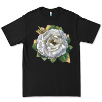 Black Pillow Fight Rose Premium Tee - LillyAllenDesigns