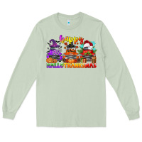 Matcha happy hallothanksmas truck Long Sleeve Tee - CowGirlArtShop