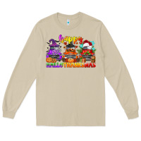 Happy Hallothanksmas Truck Long Sleeve Tee | Teevron