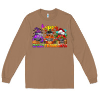 Toasted Coconut happy hallothanksmas truck Long Sleeve Tee - CowGirlArtShop