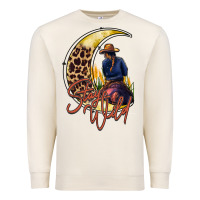 Sandshell stay wild moon cowgirl Premium Sweatshirt - RacoonDesign