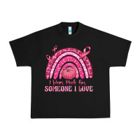 Black i wear pink for someone i love Urban Heavy Tee - texasbilliewilder