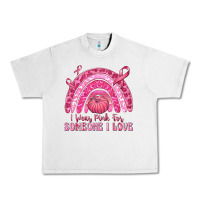 Lunar Rock i wear pink for someone i love Urban Heavy Tee - texasbilliewilder