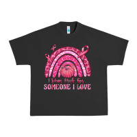 Pigment Black i wear pink for someone i love Urban Heavy Tee - texasbilliewilder