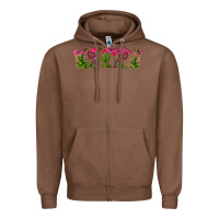 Chestnut Stuck On You Zipper Hoodie - CowhideDigitalArt
