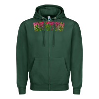 Sports Green Stuck On You Zipper Hoodie - CowhideDigitalArt