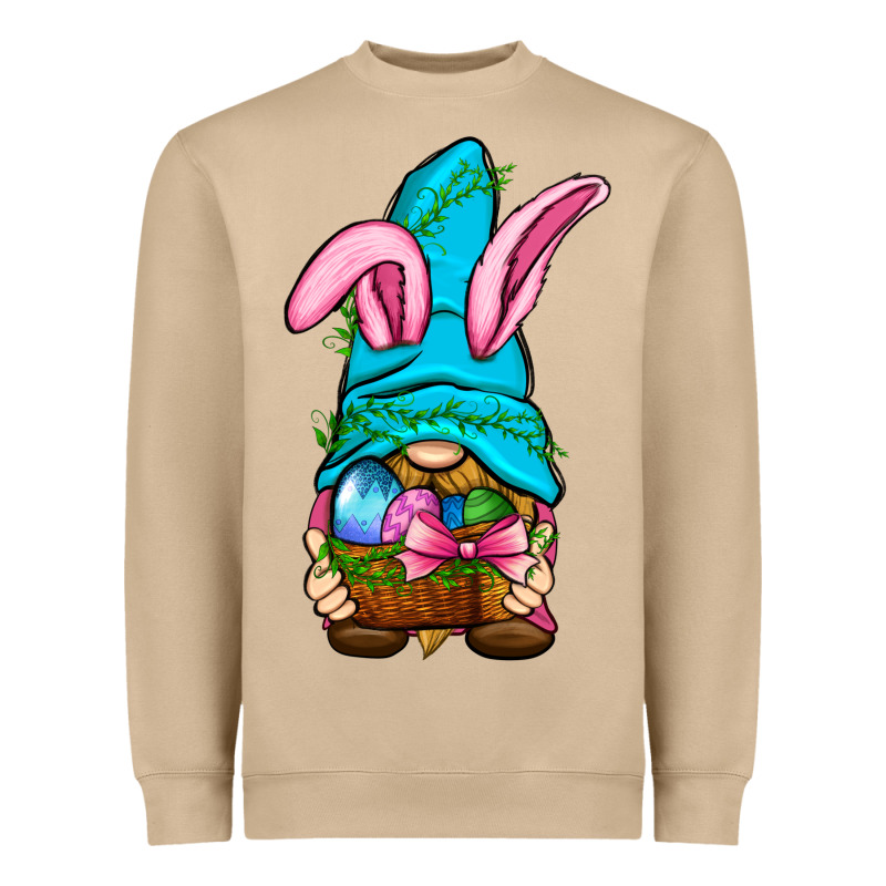 Easter Wicker Basket Gnome Heavyweight Sweatshirt by BundleAndBundleShop | Teevron