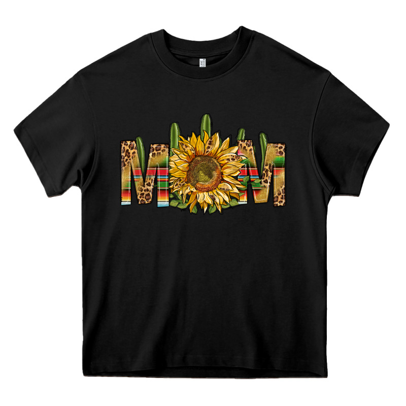 Western Mom With Sunflower Heavy Core Tee by BundleAndBundleShop | Teevron
