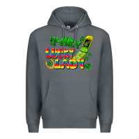 Rock Hey lucky lady flip phone Premium Hoodie - FaDigitalArtStudio