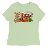 Matcha Fall LPN Licensed Practical Nurse Ladies Tee - LillyAllenDesigns
