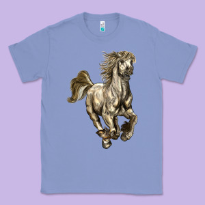 Percheron Horse Classic Tee Designed By Lillyallendesigns