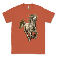 Copper percheron horse Classic Tee - LillyAllenDesigns