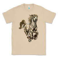 Mushroom percheron horse Classic Tee - LillyAllenDesigns