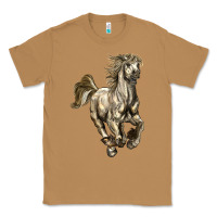 Toasted Coconut percheron horse Classic Tee - LillyAllenDesigns