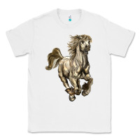 White percheron horse Classic Tee - LillyAllenDesigns