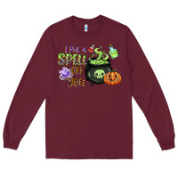 Burgundy i put a spell on you Long Sleeve Tee - CowGirlArtShop