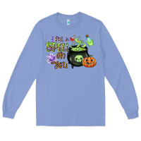 Colony Blue i put a spell on you Long Sleeve Tee - CowGirlArtShop