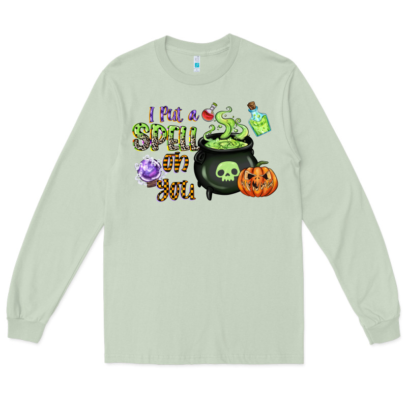 I Put A Spell On You Long Sleeve Tee by CowGirlArtShop | Teevron