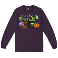 Plum i put a spell on you Long Sleeve Tee - CowGirlArtShop