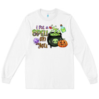 White i put a spell on you Long Sleeve Tee - CowGirlArtShop