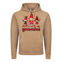 Vintage Coffee Chilling with my gnomies Valentine's Day Vintage Hoodie - HowdyJamesFarm
